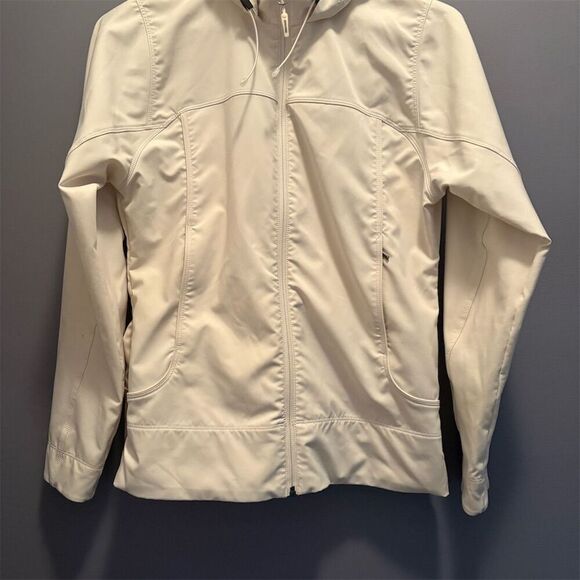 Marmot Jackets & Blazers - Marmot Women's Ivory Hooded Jacket Size M Full Zip Long Sleeve